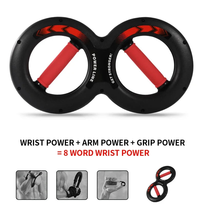 Multifunctional Forearm strengthener, Wrist/Arm Exerciser & Hand Strength Grip Trainer