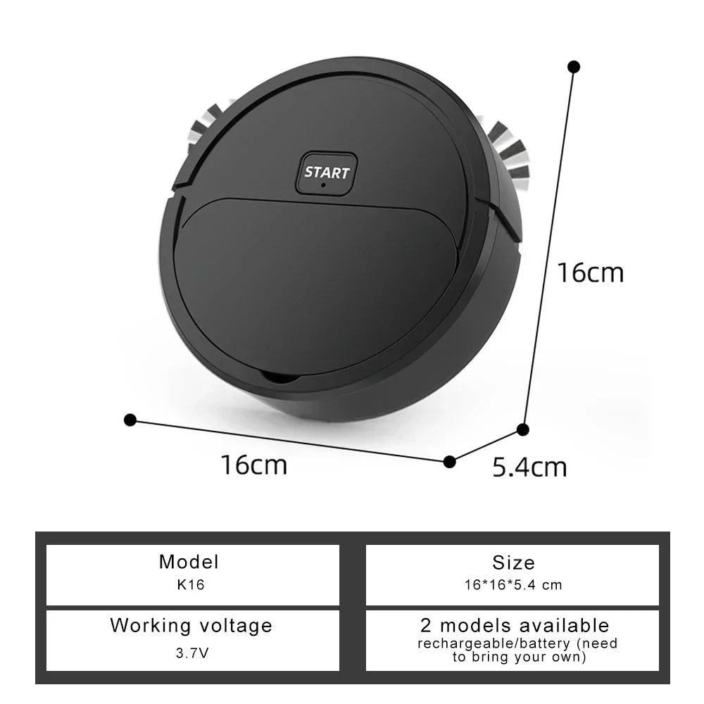 Mini Floor Robotic Vacuum Cleaner